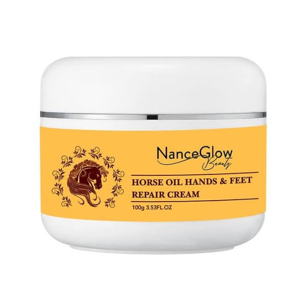 NanceGlow Horse Oil Hands and Feet Repair Cream