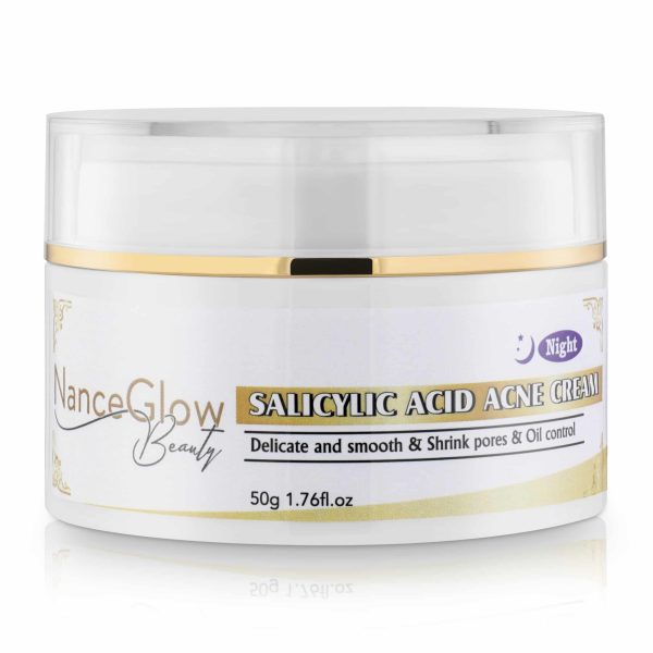NanceGlow Salicylic Acid Acne Night Cream