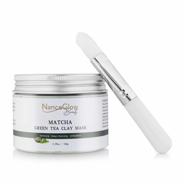 NanceGlow Matcha Green Tea Clay Mask