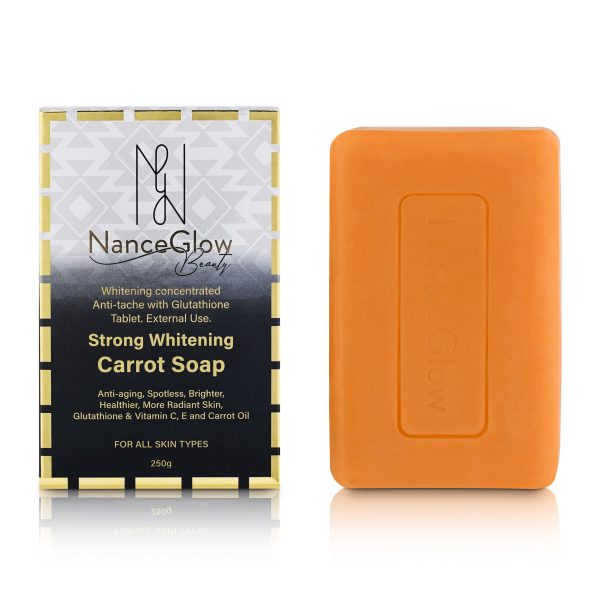 NanceGlow Whitening Carrot Soap