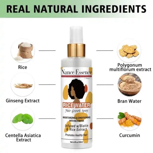 Rice Water Spray for Hair Growth - Image 3