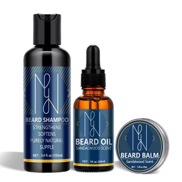 Nanceglow Men Starter Beard Kit