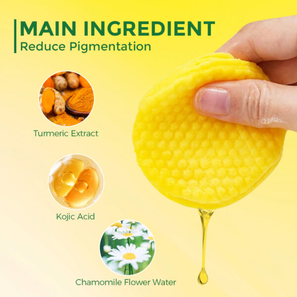 NanceGlow Turmeric Kojic Acid Cleansing Pads - Image 4